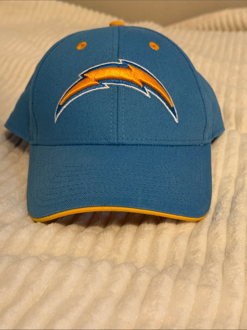 NFL‎ Chargers Light Blue and Gold Team Apparel Cap